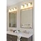 Z-Lite Soledad Vanity, 3-Light, 23 In.W x 6 In.L x 7.5 In.H, Brushed Nickel/White 485-3V-BN - alternate 8